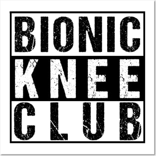 Amputee Shirt | Bionic Knee Club | Leg Amputee Shirt Posters and Art